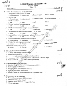 Cbse Class Science Question Papers In Pdf For