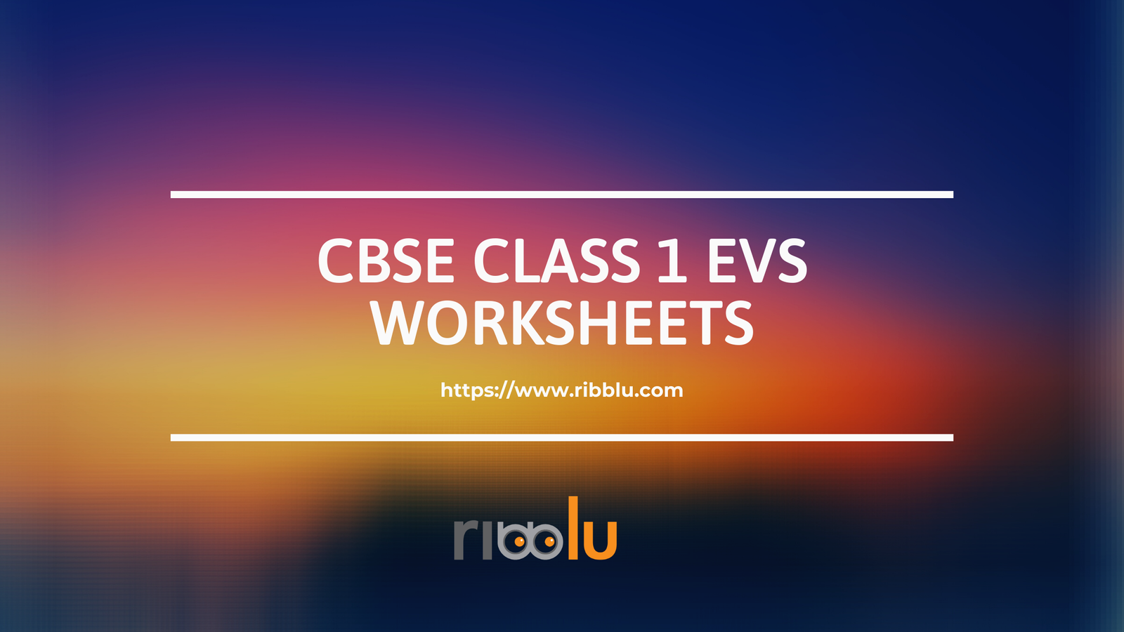 Cbse Class 1 Evs Worksheets