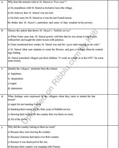 MCQ Questions For Class 12 English With Answers PDF Download