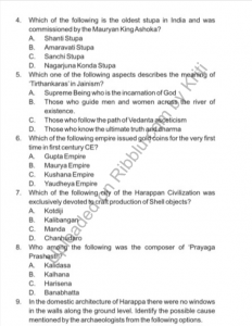 MCQ Questions For Class 12 History With Answers