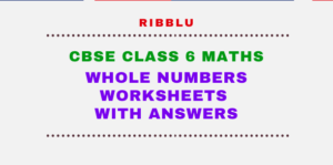 case study questions on whole numbers for class 6